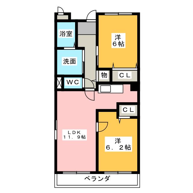 グレイスフルの間取り