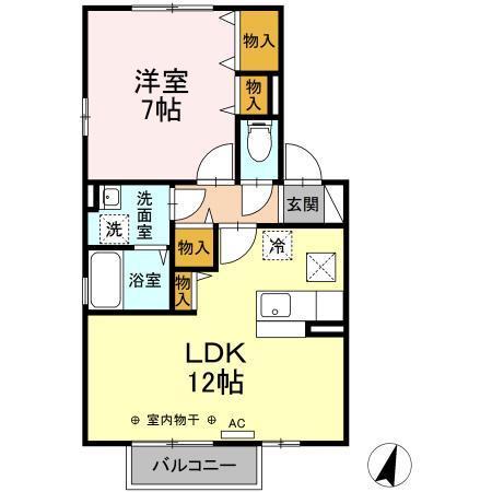 グランモア港北の間取り