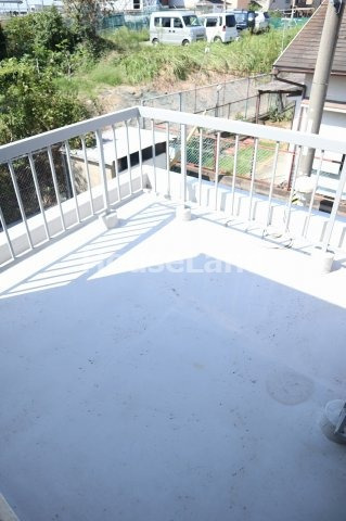 バルコニー　広々としたバルコニーです