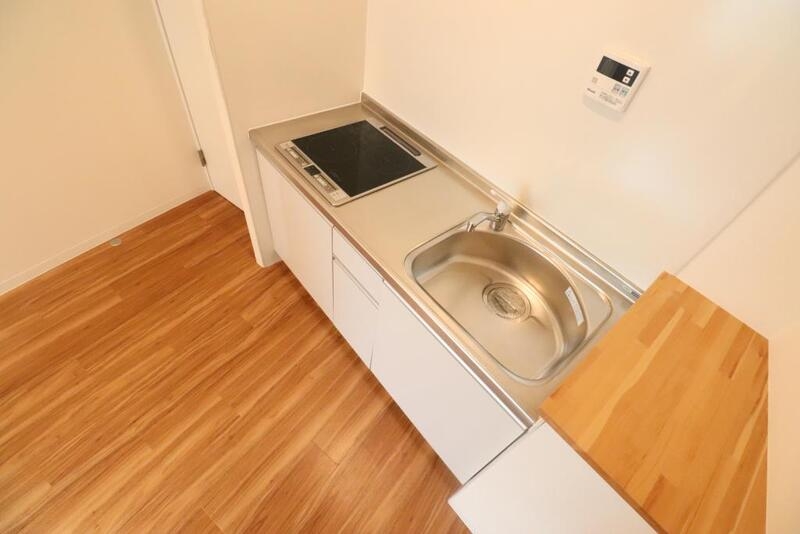 キッチン　２口ＩＨのシステムキッチンです