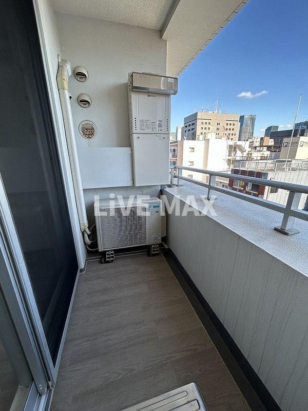 バルコニー　駐輪場