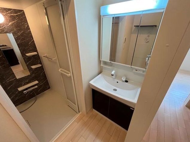 洗面設備　※建築中のため参考イメージ