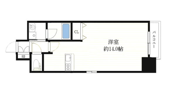 セレッソコート新大阪の間取り