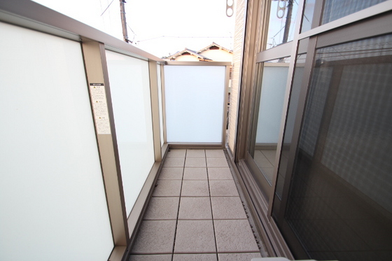 バルコニー　※別部屋の写真です