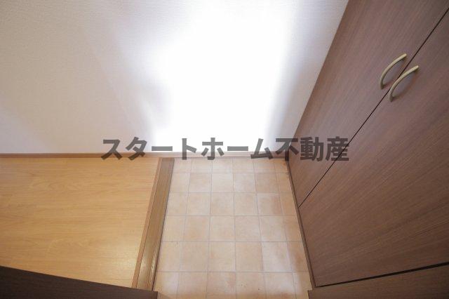 玄関　ゆったりとした玄関です