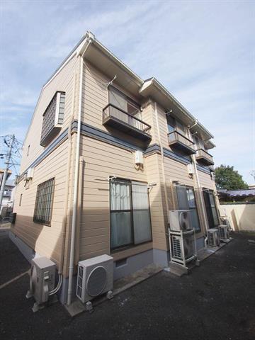 建物外観　外観　南向きで日当たり良好。仙台駅前まで徒歩圏内