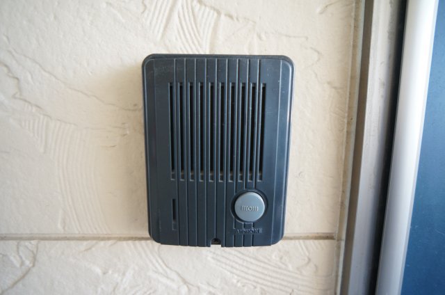 セキュリティ　インターホンです