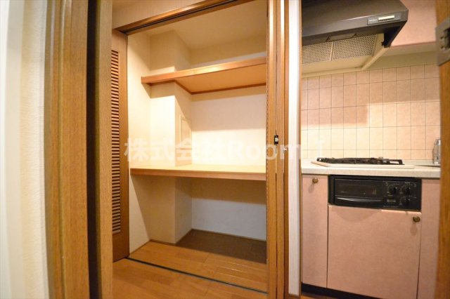 収納　大きなスペースがあり、収納には困りません