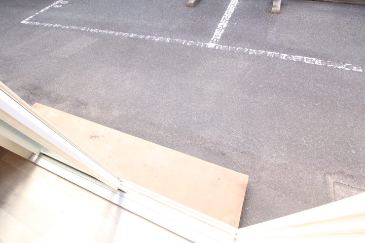 庭　庭というかテラスです☆