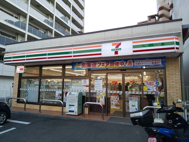 コンビニ　セブンイレブン江東亀戸７丁目東店（コンビニ）まで190m
