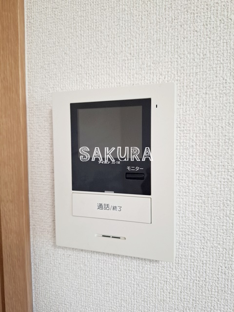 セキュリティ　安心のモニター付きインターホンです♪