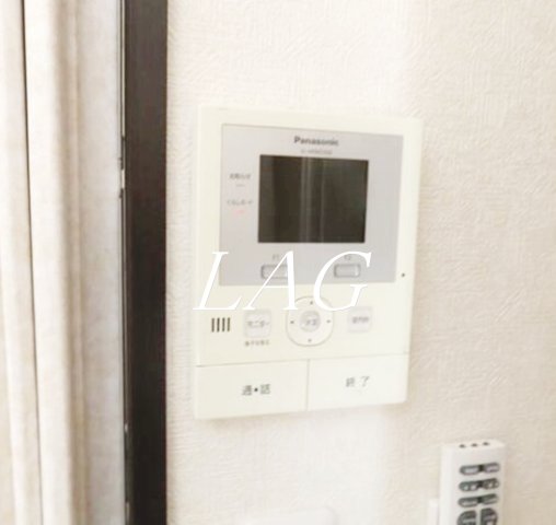 セキュリティ　モニター付インターホンです。