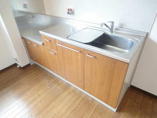 キッチン　コンロ設置可能キッチンになります。