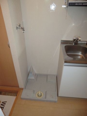 その他設備　嬉しい室内洗濯機置き場