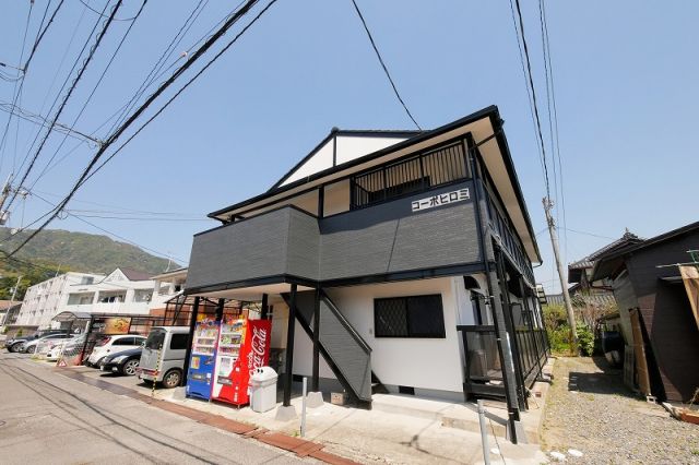 建物外観　コーポヒロミ203号室　1K　7.5帖洋室 Wi-Fi無料