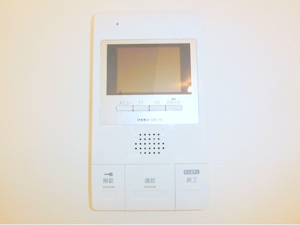 セキュリティ　モニター付きインターホンです♪