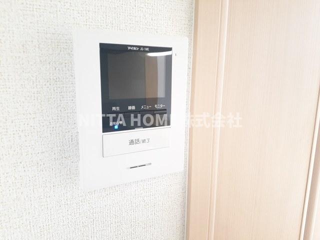 セキュリティ　ＴＶインターホン付きでセキュリティ面は安心ですね◎