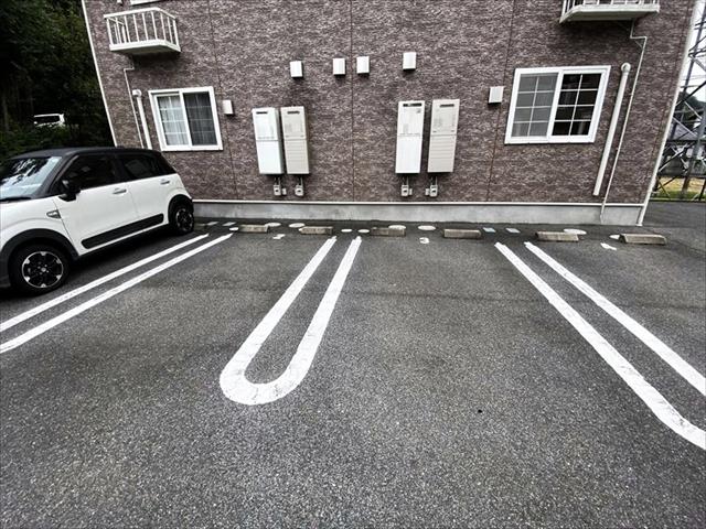 駐車場　眺望