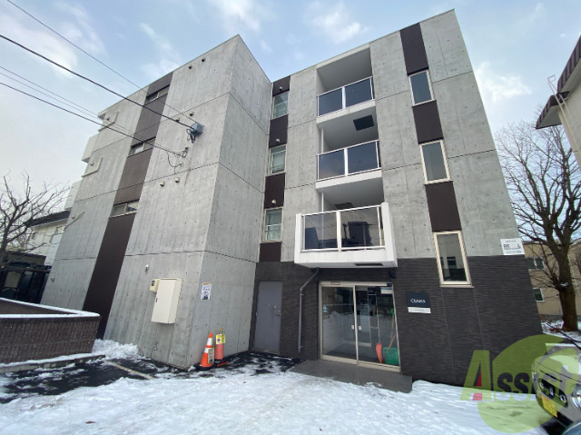 建物外観　札幌市中央区南９条西「クラリス南９条」