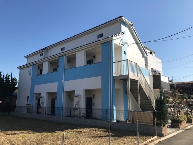 建物外観　大和田駅徒歩７分（５６０ｍ）