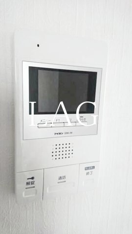セキュリティ　モニター付きインターフォンです。