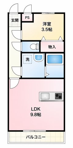 ルイールの間取り写真