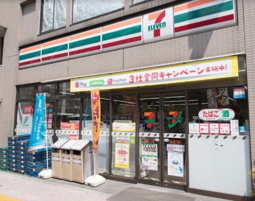 コンビニ　セブンイレブン 墨田石原1丁目店（コンビニ）まで217m