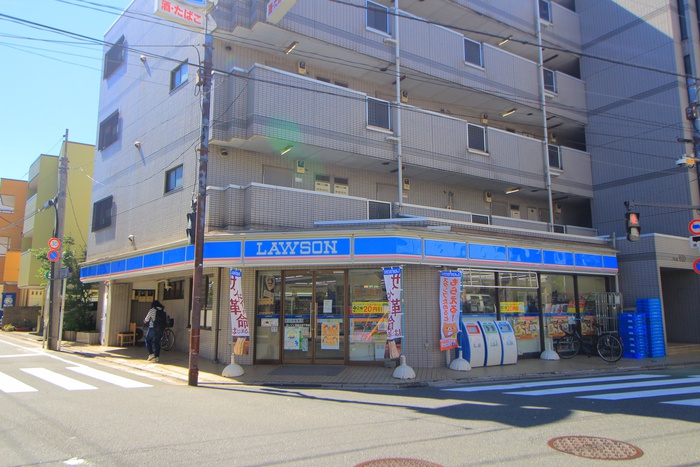 コンビニ　ローソン常盤台四丁目店（コンビニ）まで80m