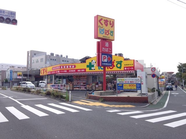 ドラックストア　どらっぐぱぱす板橋徳丸店（ドラッグストア）まで454m