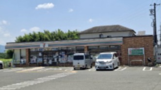 コンビニ　セブンイレブン 橿原豊田町店（コンビニ）まで506m