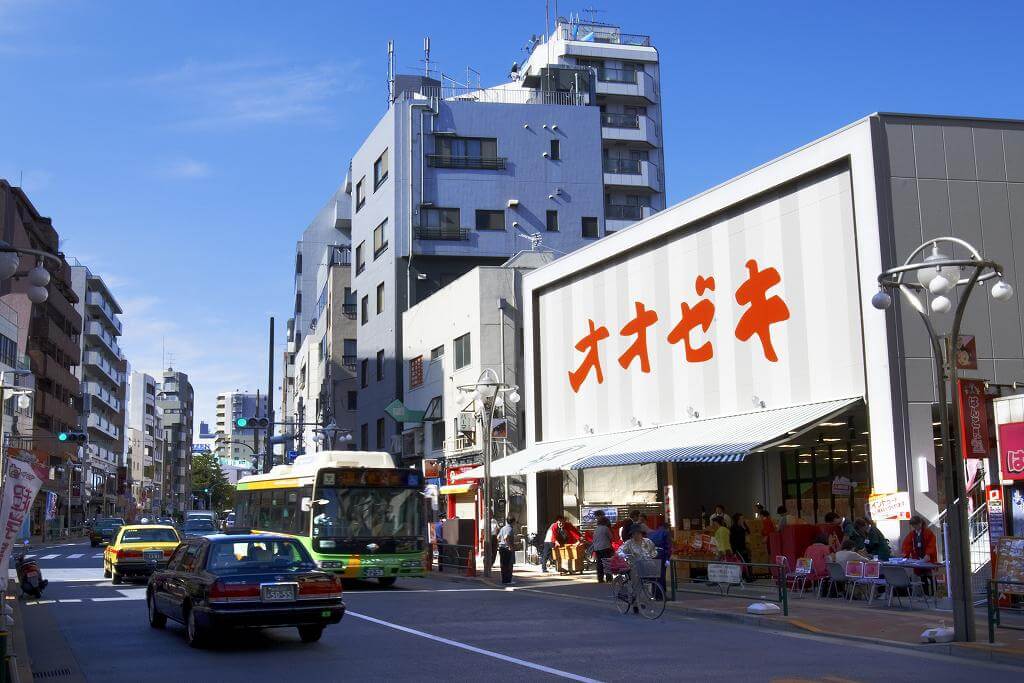スーパー　スーパーオオゼキ高田馬場店（スーパー）まで596m