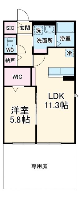 aruROOM高林の間取り写真