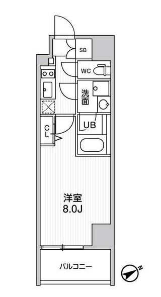 グラシアプレイス本駒込の間取り写真