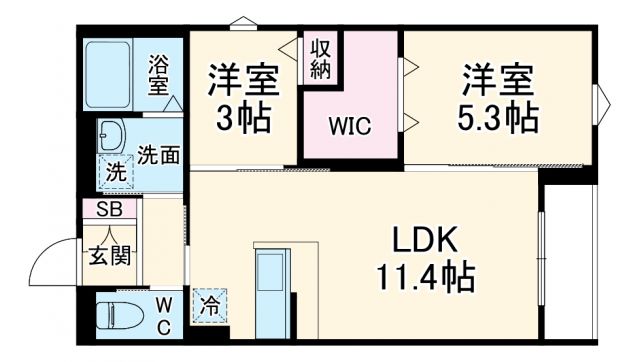 robot home 越谷の間取り写真