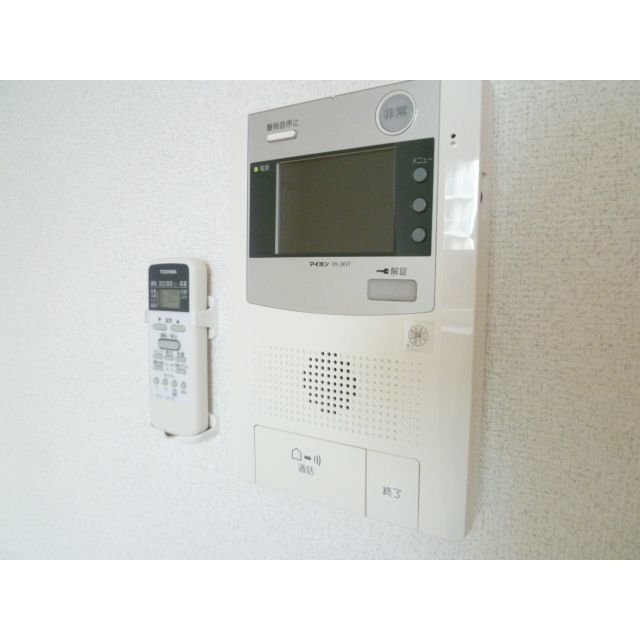 セキュリティ　☆安心のTVモニタ付きインターホン☆