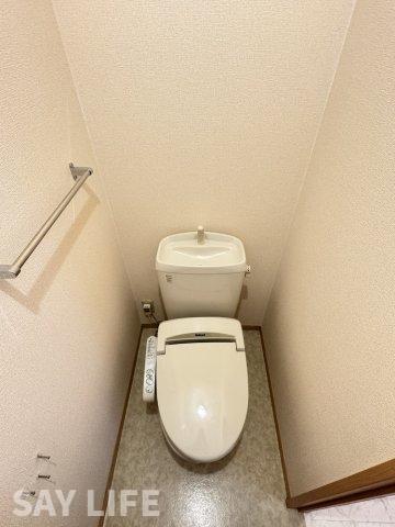 ＪＲ関西本線 久宝寺駅 徒歩7分 2階建 築20年のトイレ写真