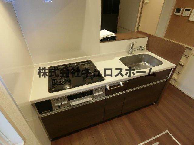 ＪＲ大阪環状線 桃谷駅 徒歩15分 3階建 築10年のキッチン写真