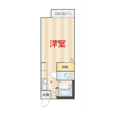 東急多摩川線 沼部駅 徒歩3分 2階建 築35年の間取り写真