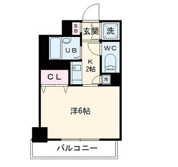 東急大井町線 上野毛駅 徒歩6分 7階建 築30年の間取り写真