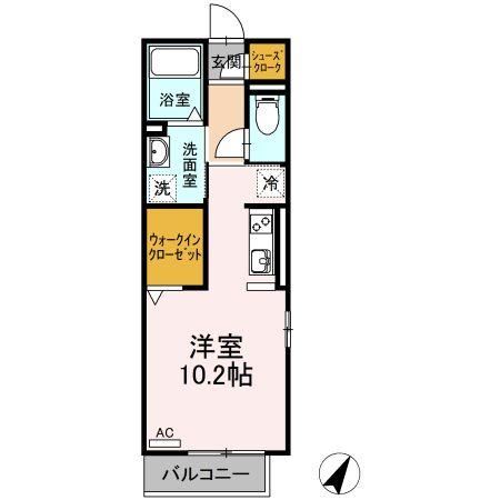 ＪＲ中央本線 土岐市駅 徒歩8分 2階建 築8年の間取り写真