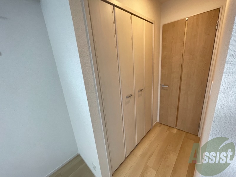 収納　ここに収納があります。収納があると部屋が広く使えます。