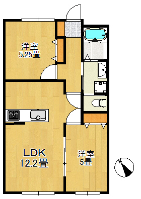 カームヒル東府中の間取り写真