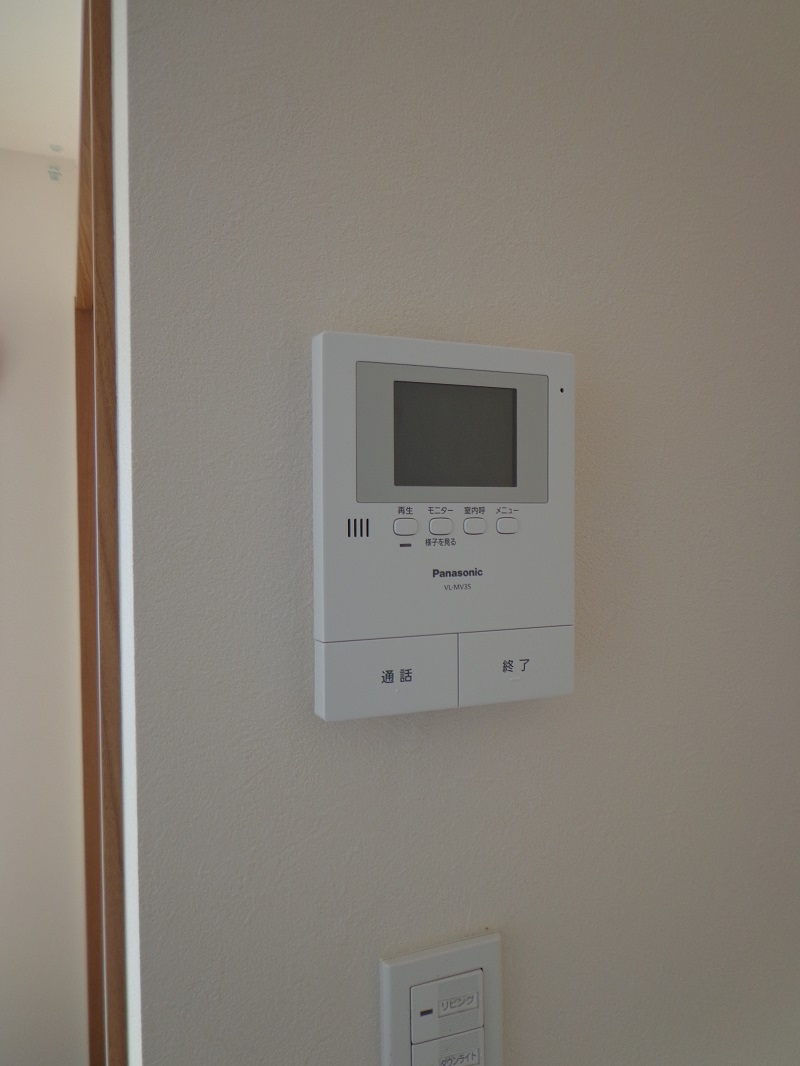 セキュリティ　ＴＶインターホンで安心♪