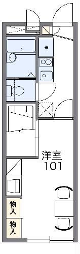 レオパレスシャングリラの間取り