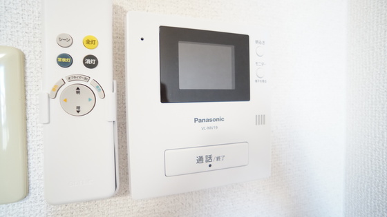 セキュリティ　カメラ付きインターホン