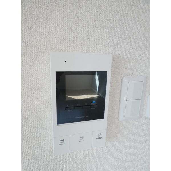 セキュリティ　セキュリティ対策にモニターホン＆オートロック♪