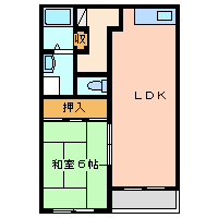 ダイヤモンドマンションの間取り