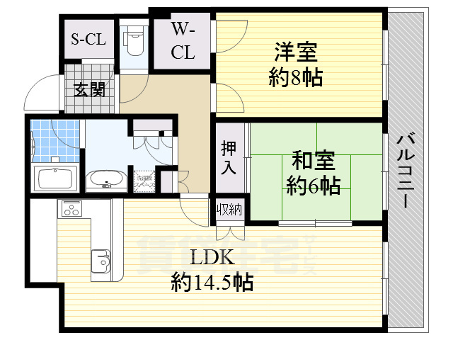 N4.TOWERの間取り