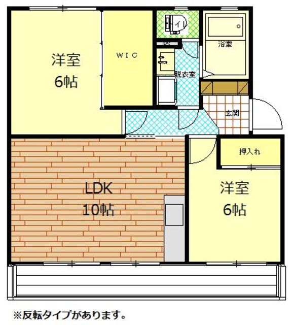 メゾンサンシャインの間取り