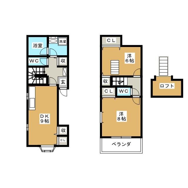 生麦戸建ての間取り